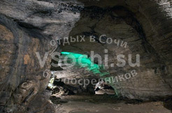 Тонель в Ахштырской пещере